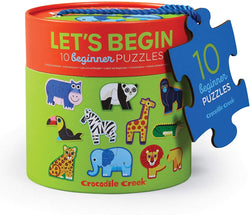 Let's Begin 10-2pc Jungle Puzzles