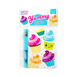 Jelly Donut Note Pad/Gel Pen:Scented