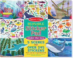 Melissa & Doug Reuseable Sticker Pad - Under the Sea