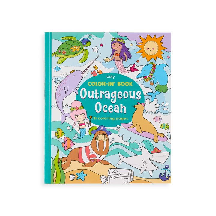 Outrageous Ocean - Colouring Book