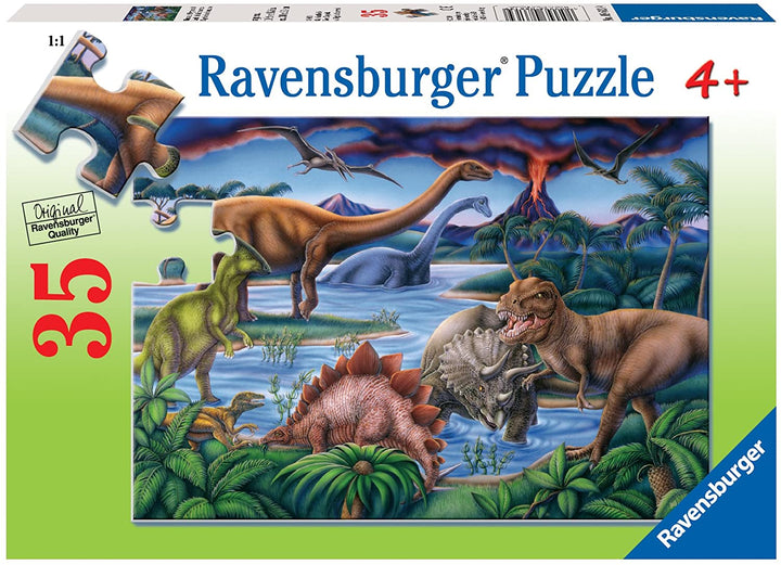 Dinosaur Playground 35Pc Puzzle