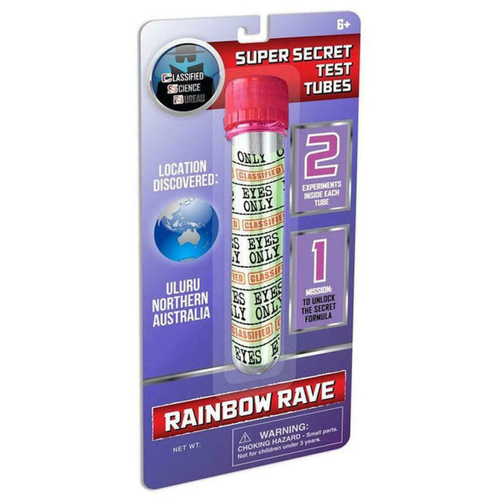 Super Secret Test Tube: Rainbow Rave