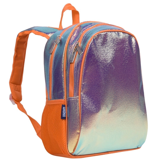Orange Shimmers Backpack - 15 inch