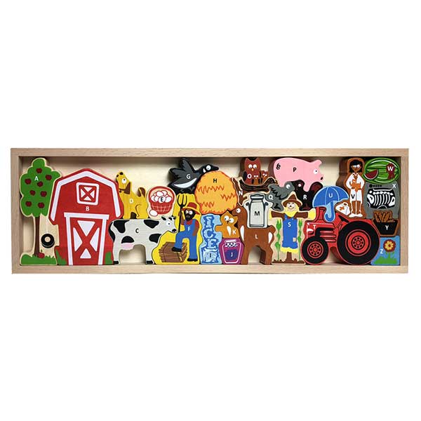 The Farm A to Z Puzzle: Begin Again
