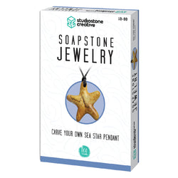 Sea Star Pendant Soapstone Carving Kit