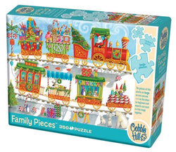 Christmas Train 350pc Cobble Hill Family Puzzle