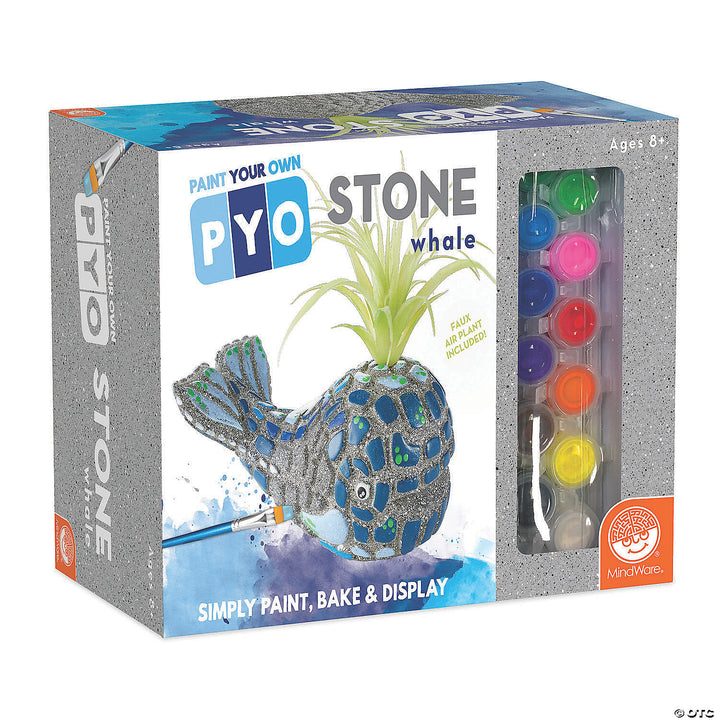 Paint Your Own Stone: Whale