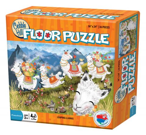 Leaping Llamas 36pc Floor Puzzle Cobble Hill