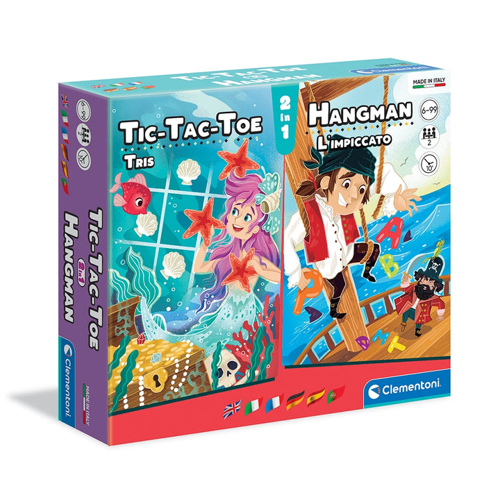 Tic-Tac-Toe & Hangman Game