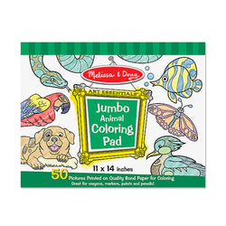 Melissa & Doug Animals Jumbo Colouring Pad