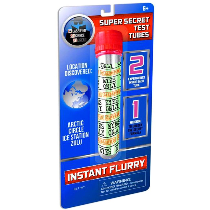 Super Secret Test Tube: Instant Flurry
