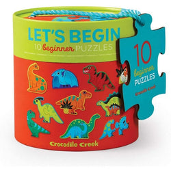 Let's Begin - 10-2pc Dinosaur Puzzles
