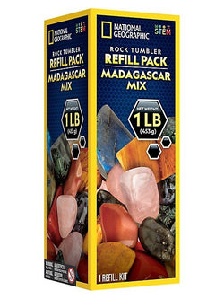 National Geographic Madagascar Refill Kit - Rock Tumbler