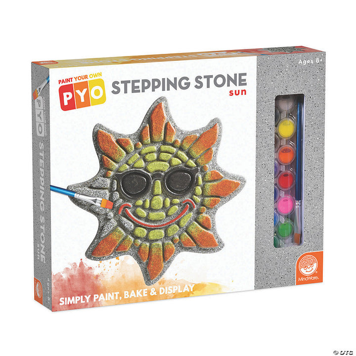 Paint-Your-Own Steppiing Stone: Sun