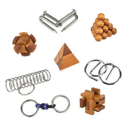 Metal and Wood Puzzle Games Assortment