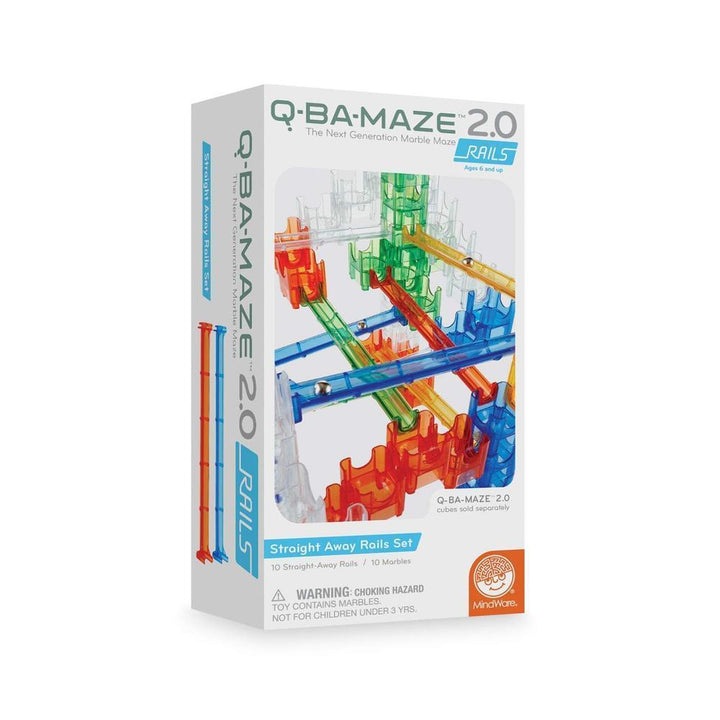 Q-BA-MAZE Strait Away Rails Set