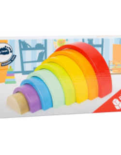 Wooden Building Blocks Rainbow:Lg